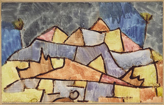 Forme stricte de montagne, montagne cristalline - Paul Klee — artwork view