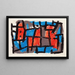 L'Heure avant une nuit - Paul Klee — framed artwork on a wall