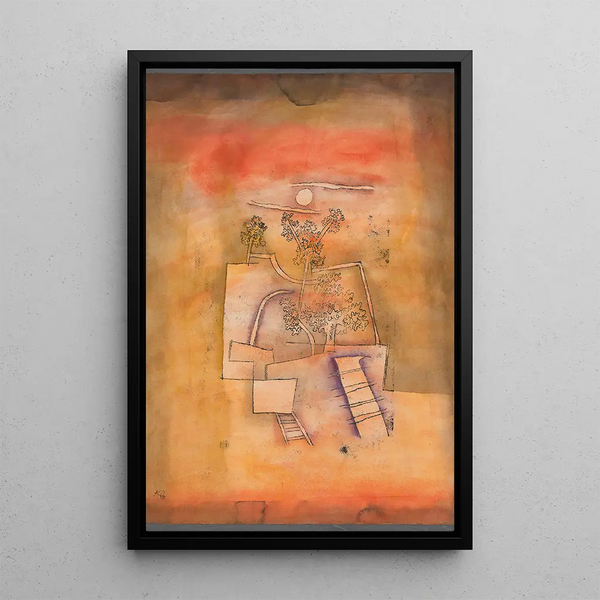 Tree Culture - Paul Klee — framed artwork on a wall
