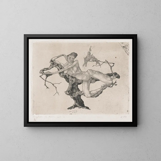 Dream of the Virgin - Paul Klee — framed artwork on a wall