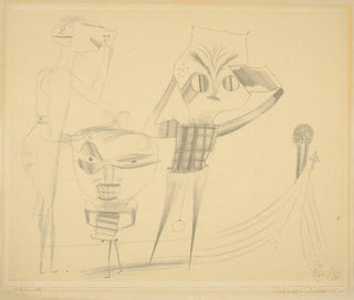 Comédie vulgaire - Paul Klee — artwork view