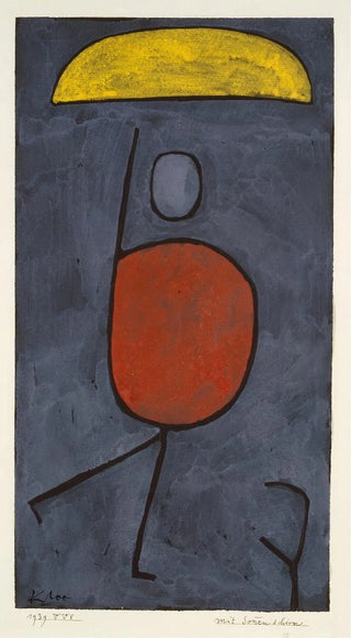 Paul Klee - With an umbrella.webp