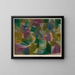 Two images of birds - Paul Klee — framed artwork on a wall