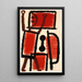 Locksmith - Paul Klee — framed artwork on a wall