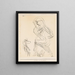 Accompagné de l'animal - Paul Klee — framed artwork on a wall