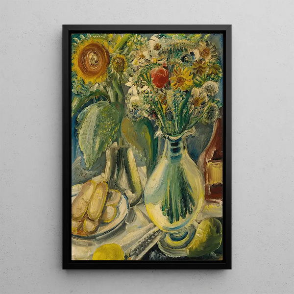 Flowers of the Fields - Paul Kleinschmidt — framed artwork on a wall