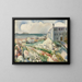 Landscape Painting near Marseille - Paul Kleinschmidt — framed artwork on a wall