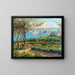 View of Syracuse - Paul Kutscha — framed artwork on a wall