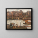 Port of Duisburg - Paul Kutscha — framed artwork on a wall