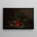 Nature morte avec cerises - Paul Lacroix — framed artwork on a wall