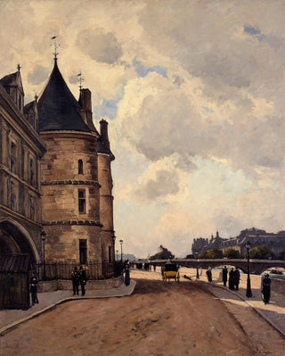 Paul Lecomte - Le quai de lHorloge.webp