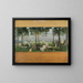 View of Paris from Vanves - Paul Léon Félix Schmitt — framed artwork on a wall