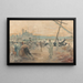 Les Nautes parisiens à l'époque gallo-romaine - Paul Louis Delance — framed artwork on a wall