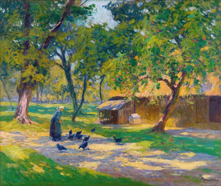 Cour de ferme - Paul Madeline — artwork view