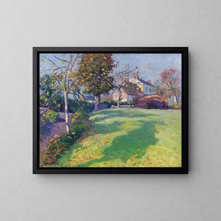 In the Garden - Paul Madeline — framed artwork on a wall