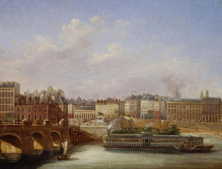 Le Pont Neuf et le quai de Conti - Paul Mallard — artwork view