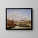 Le Pont Neuf et le quai de Conti - Paul Mallard — framed artwork on a wall