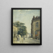 La rue Lhomond au droit de la rue Vauquelin - Paul Martellière — framed artwork on a wall
