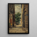 La rue Rataud au coin de la rue Lhomond - Paul Martellière — framed artwork on a wall