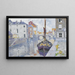 The Little Canal - Paul Mathieu — framed artwork on a wall