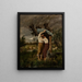 Refuge avant la tempête - Paul Merwart — framed artwork on a wall