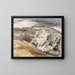 Image of the Deer - Paul Nash — framed artwork on a wall
