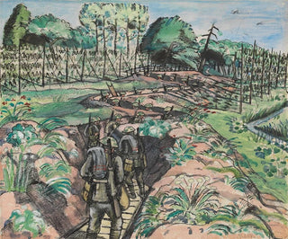 Exit from the Trenches - Paul Nash — artwork view
