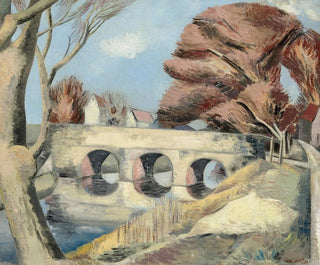 The Romney Marsh Bridge - Paul Nash — artwork view