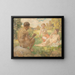 Un après-midi au bord du lac - Paul Paede — framed artwork on a wall