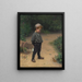 The Young Biologist - Paul Peel — framed artwork on a wall