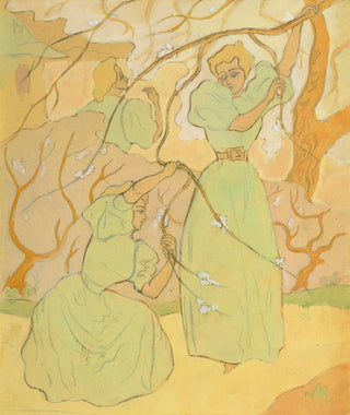 Paul Ranson - Trois Femmes sous les arbres en fleurs.webp