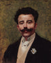 Portrait of Félicien Champsaur 1859-1934 novelist - Paul San — artwork view