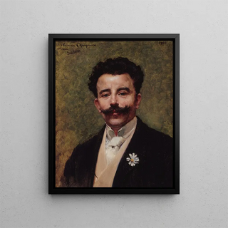 Paul San - Portrait de Flicien Champsaur 18591934 romancier.webp