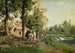 Two men near a mill - Paul San — artwork view