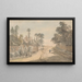 Bayswater, London - Paul Sandby — framed artwork on a wall