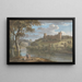 Château de Bothwell depuis le Sud - Paul Sandby — framed artwork on a wall