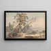 Grove Cottage Wanstead - Paul Sandby — framed artwork on a wall