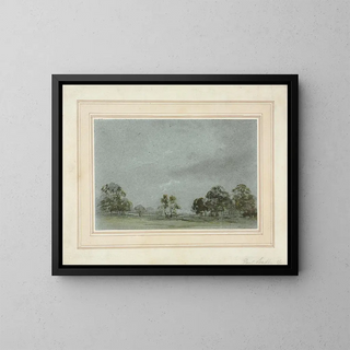 Landscape Painting - Paul Sandby — framed artwork on a wall