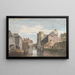 La Westgate, Canterbury - Paul Sandby — framed artwork on a wall