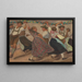 Bavarian Dance Floor - Paul Schad-Rossa — framed artwork on a wall