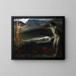 In the Infinite - Paul Schad-Rossa — framed artwork on a wall
