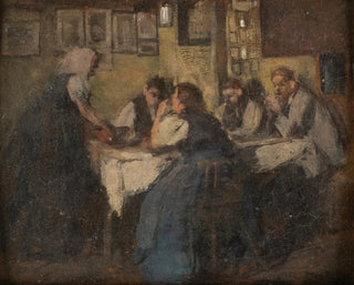 Family of the Black Forest at the study table - Paul Segisser — artwork view