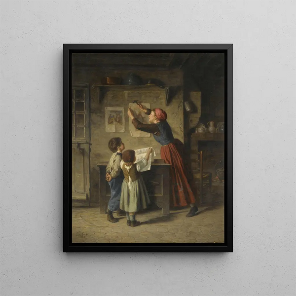 The new decor - Paul Seignac — framed artwork on a wall