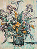 Bouquet iris arum tulips in a vase by André Metthey - Paul Signac — artwork view
