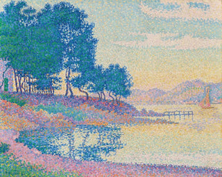 Calanque des Canoubiers, Pointe de Bamer, Saint-Tropez - Paul Signac — artwork view