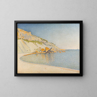 Cassis, Cap Lombard, Opus 196 - Paul Signac — framed artwork on a wall