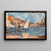 Collioure La Tartane - Paul Signac — framed artwork on a wall
