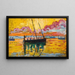 Concarneau étude - Paul Signac — framed artwork on a wall