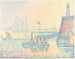 The Evening - Paul Signac — artwork view