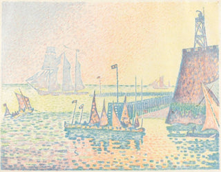 The Evening - Paul Signac — artwork view